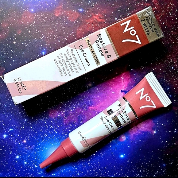 No7: Restore & Renew Multi-Action Eye Cream, Full Size, BNIB - Picture 3 of 11